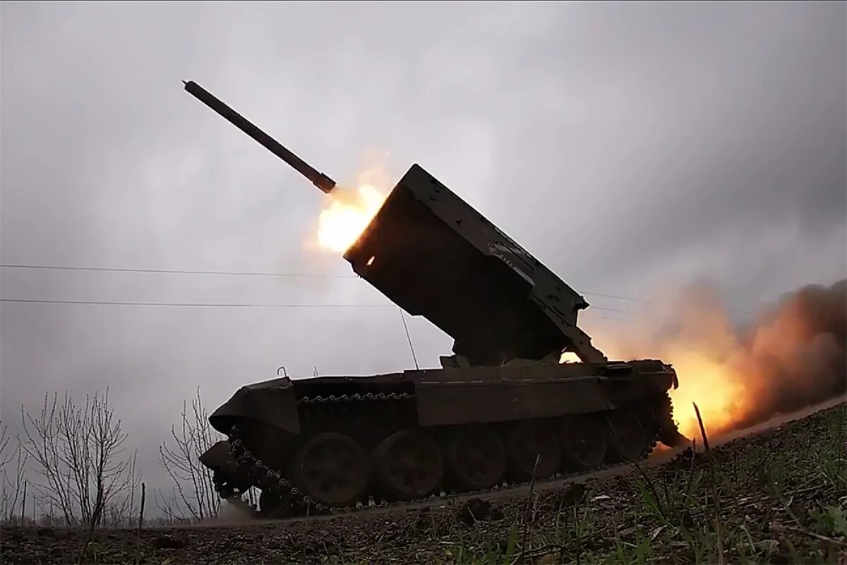    Система «Солнцепёк» в Харьковской области поразила пункт дислокации ВСУ