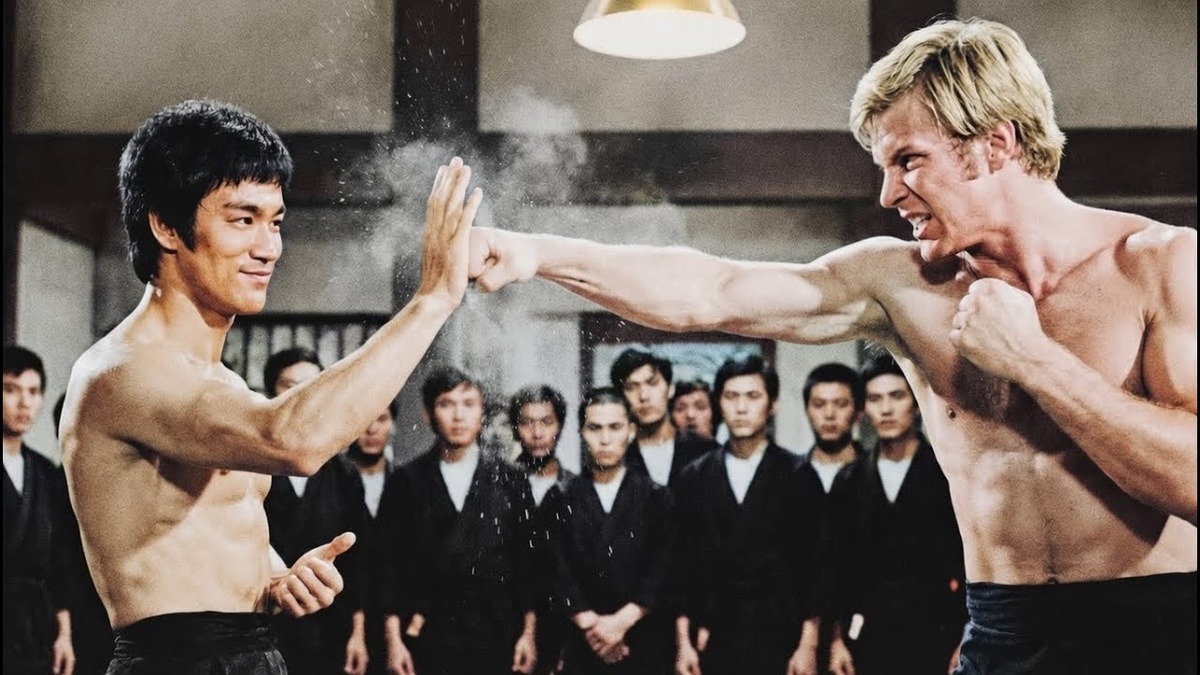 Джо Льюис и Брюс Ли