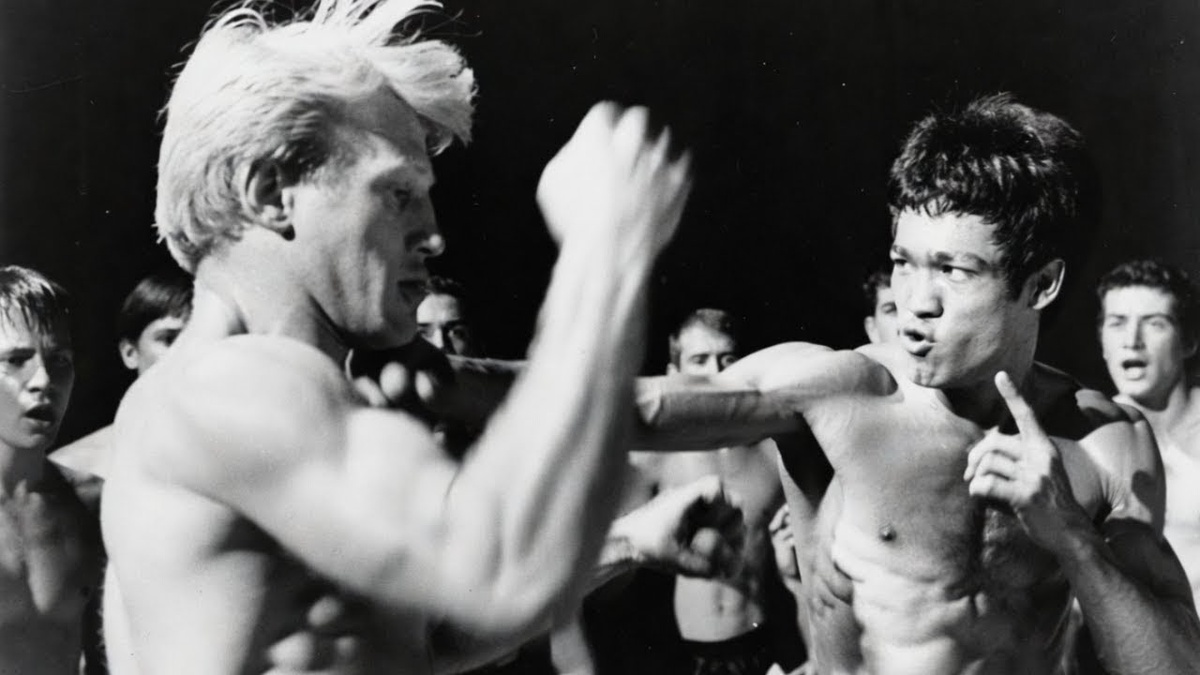 Джо Льюис и Брюс Ли