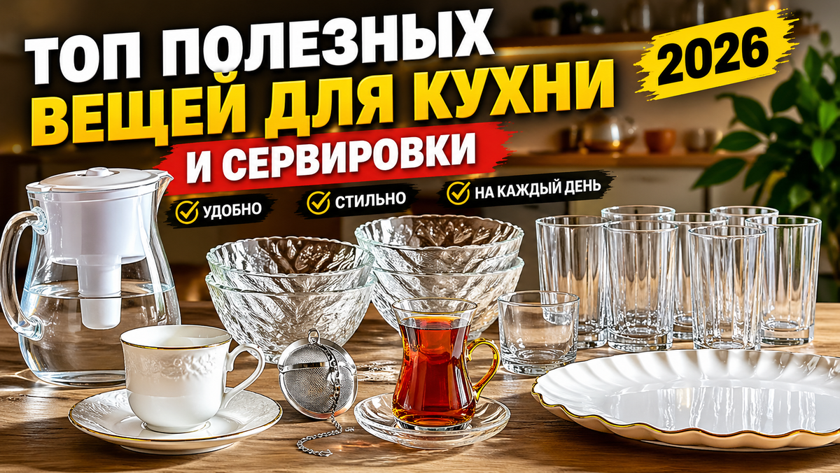 полезные вещи для кухни и сервировки