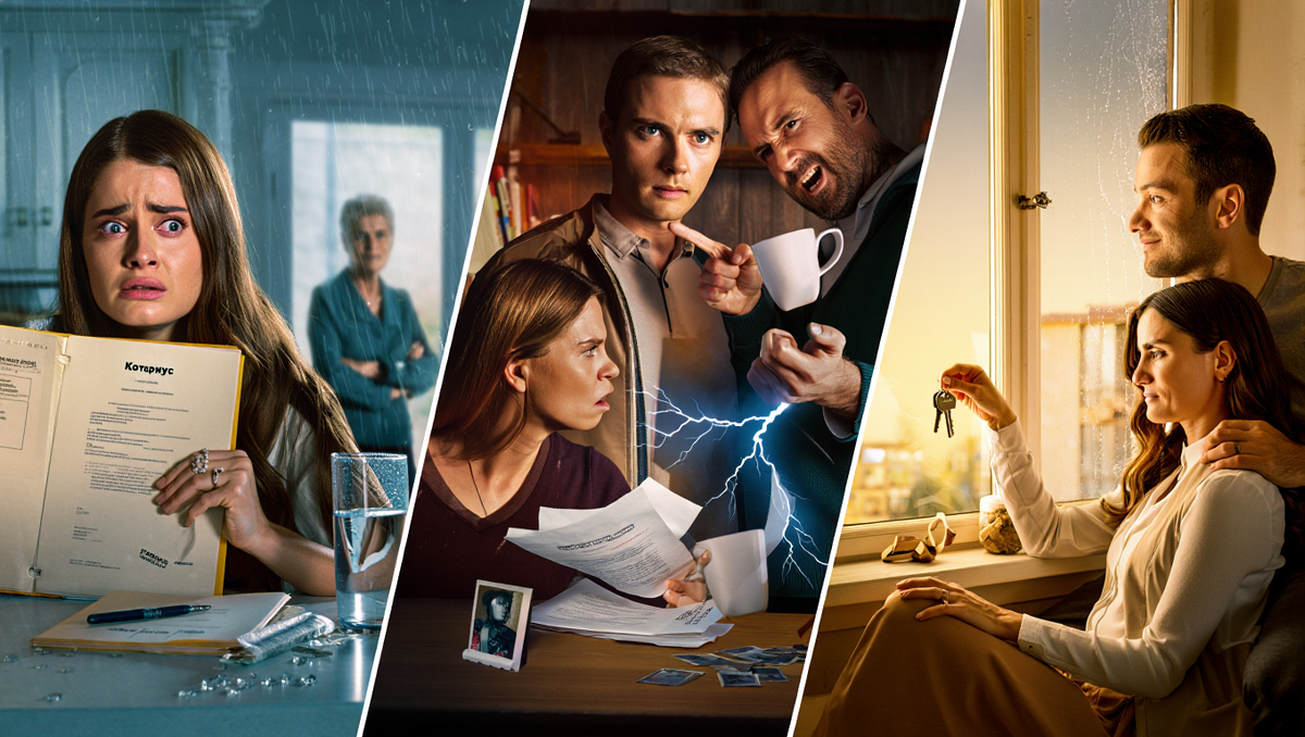 «Свекровь тайно переписала квартиру брату мужа… но папка “Нотариус” на кухонном столе всё разрушила»