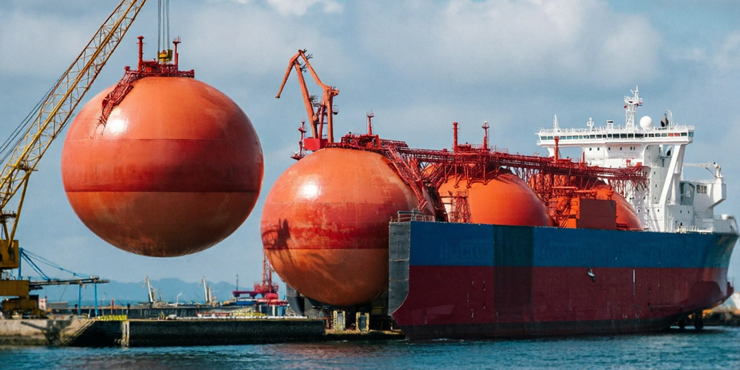 Триста метров мощи - Китай построил крупнейший в мире корабль для нашего газа