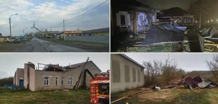 Летели крыши и заборы: Ураган обесточил 4,5 тысячи домов под Новосибирском