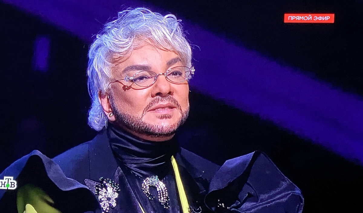 Самозваный поп-король. Фото с экрана программы.  