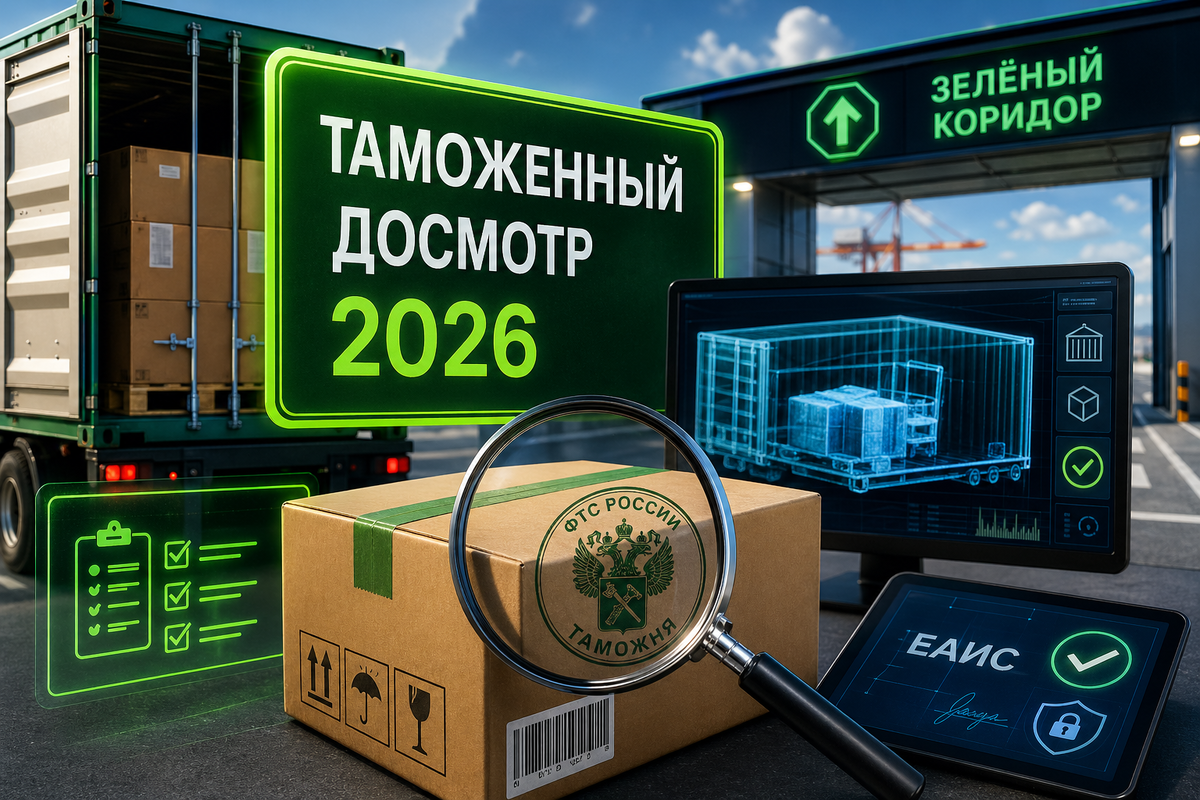 Таможенный досмтр в 2026 году