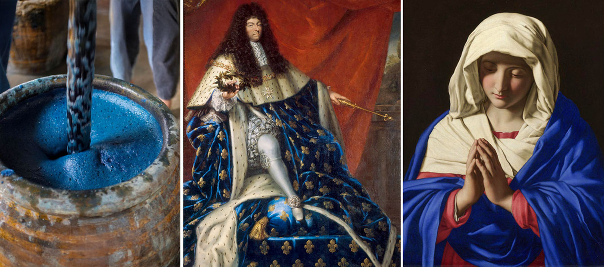 Окраска ткани/ Людвиг XIV / «Молящаяся Дева» Баттиста Сальви