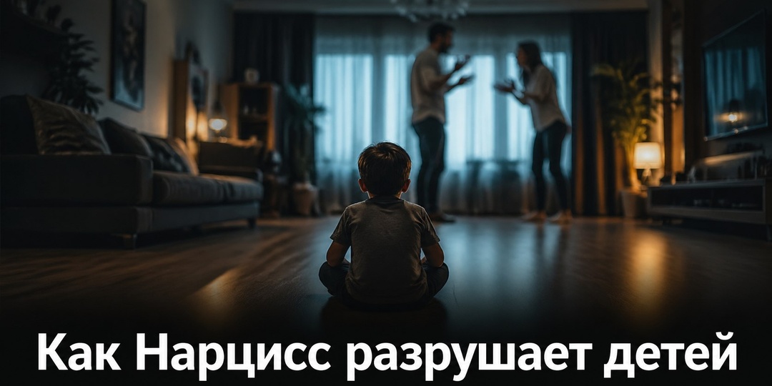 Как Нарцисс разрушает детей