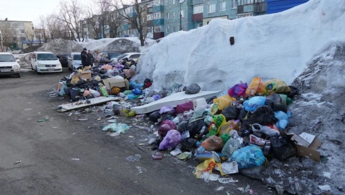 Городские власти объявили борьбу свалкам мусора / фото: канал Петропавловск-Камчатский: официально в Мах