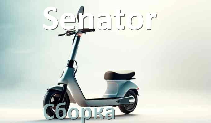 
Как собрать электросамокат Senator правильно