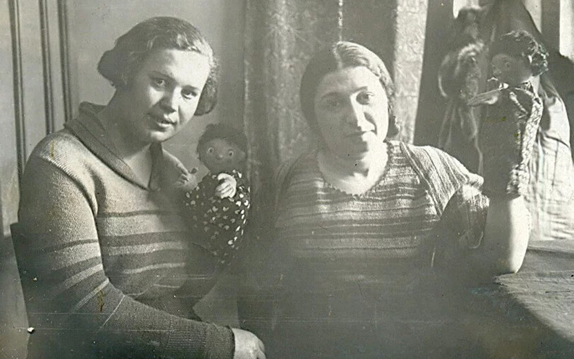  Софья Ломовская и Мария Стрелкова, 1935 года. Фото: предоставлено театром