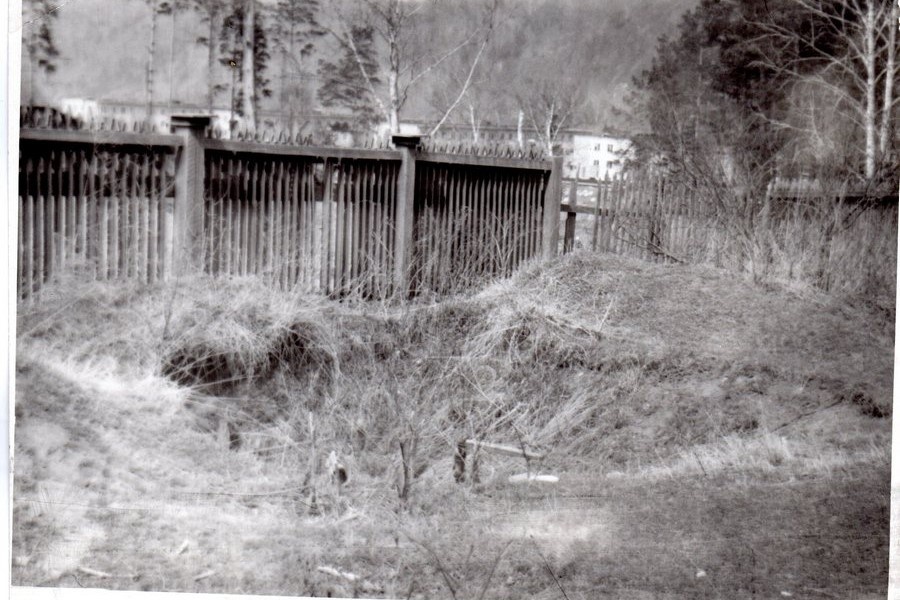 Место, где был заложен розарий. 1971 год
Источник: Дивногорский городской музей
