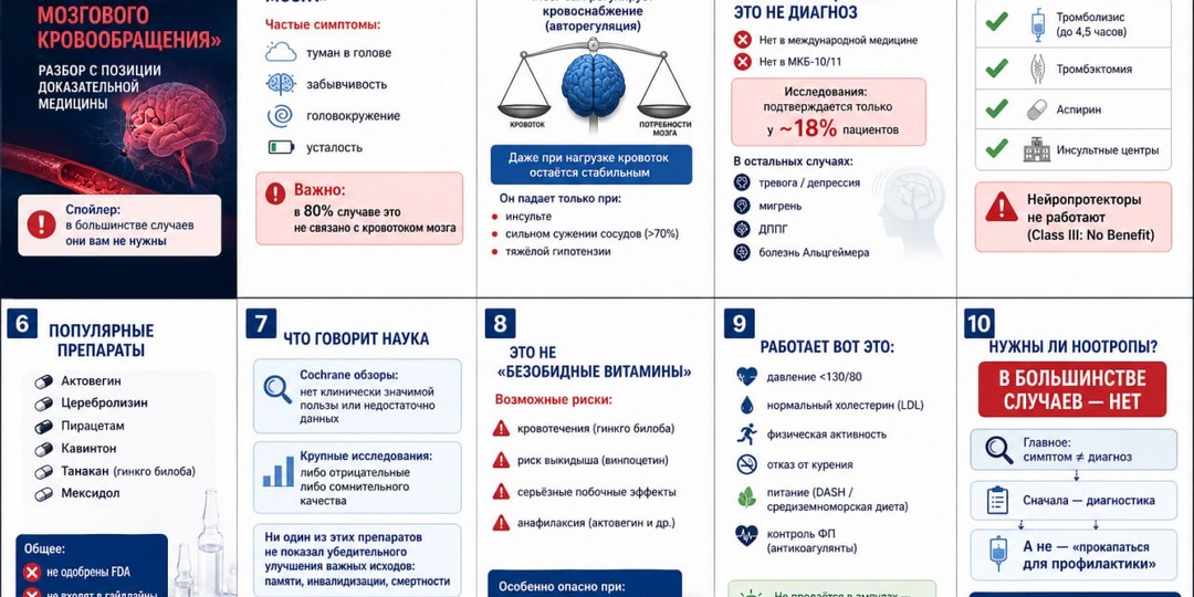 Препараты «для мозга»