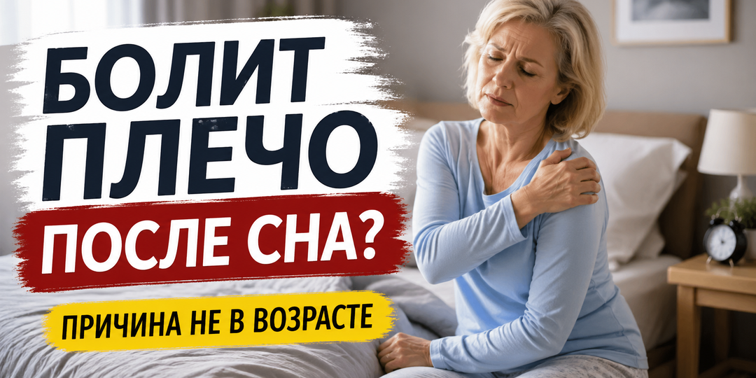 Почему после сна болит плечо — и вы не связываете это с подушкой