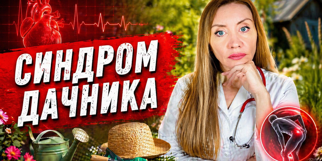 Синдром дачника: почему сердце не готово к таким нагрузкам