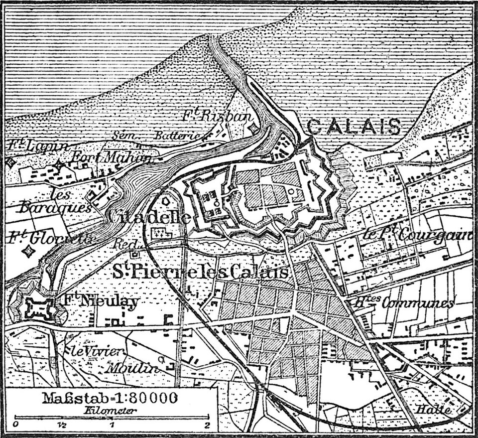 План города (1890 год)