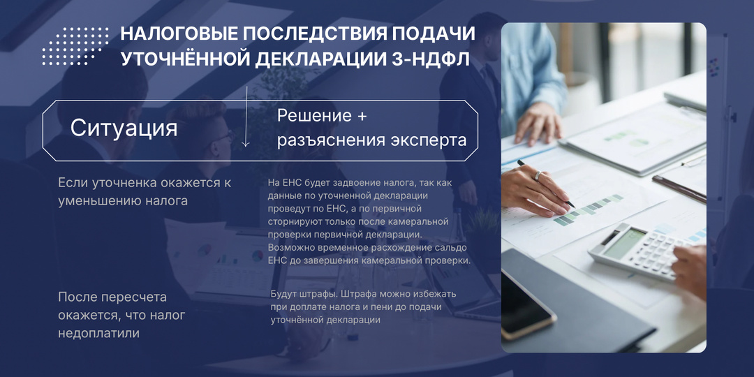 ИП не успевает проверить 3-НДФЛ за 2025 год: можно ли подать уточнённую декларацию и какие риски