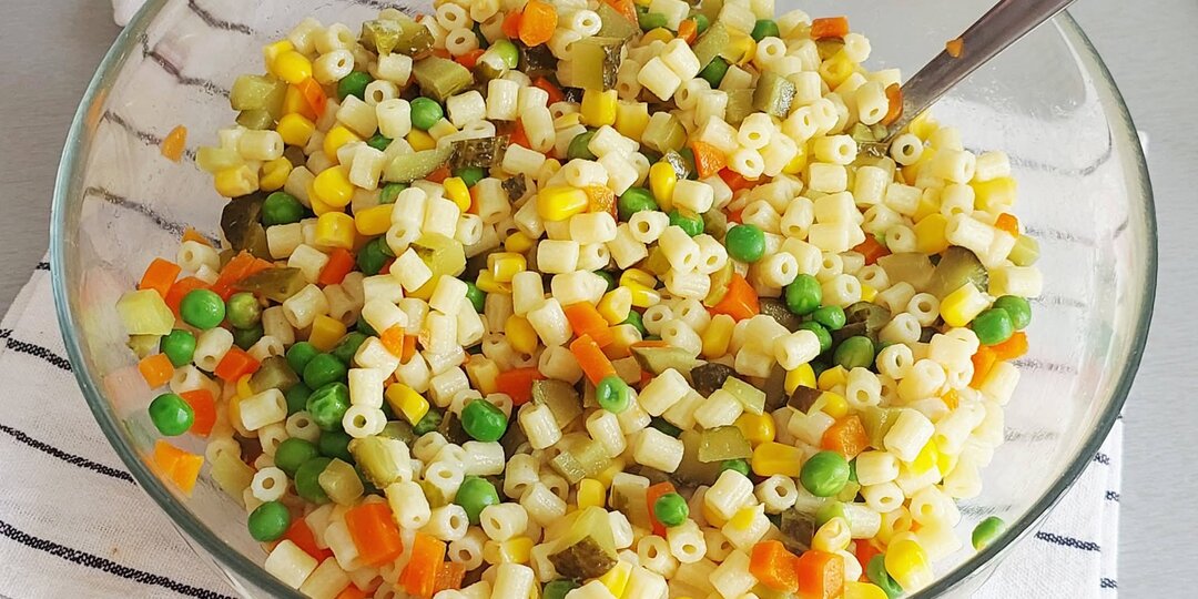 Тот самый Турецкий салат из отелей! 🇹🇷 Готовим легендарный Makarna Salatası