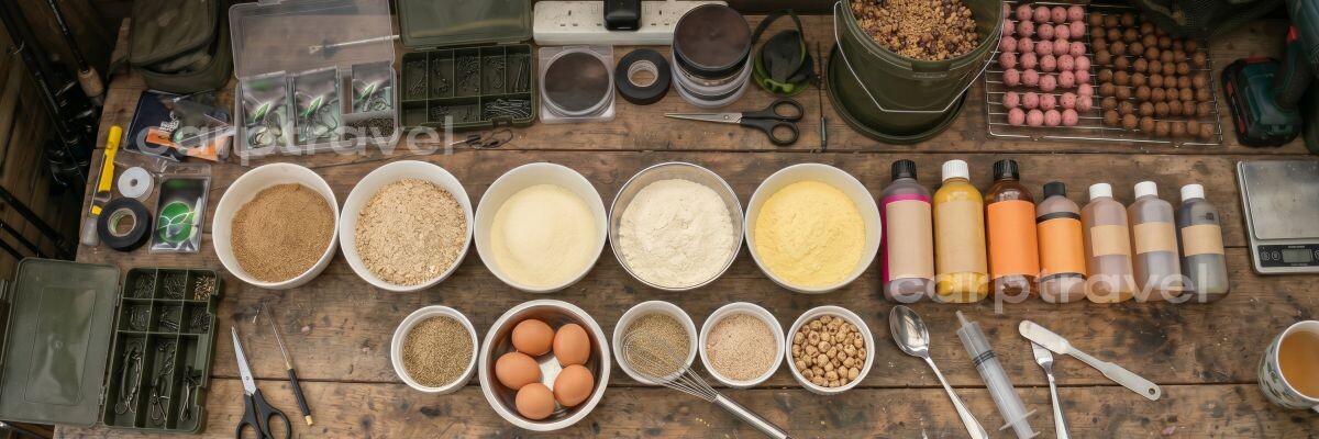 Все ингредиенты лучше подготовить заранее — процесс приготовления бойлов пойдёт быстрее