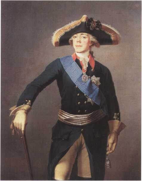 Император Павел I. Портрет кисти С.С. Щукина. 1797 г. (ГЭ).