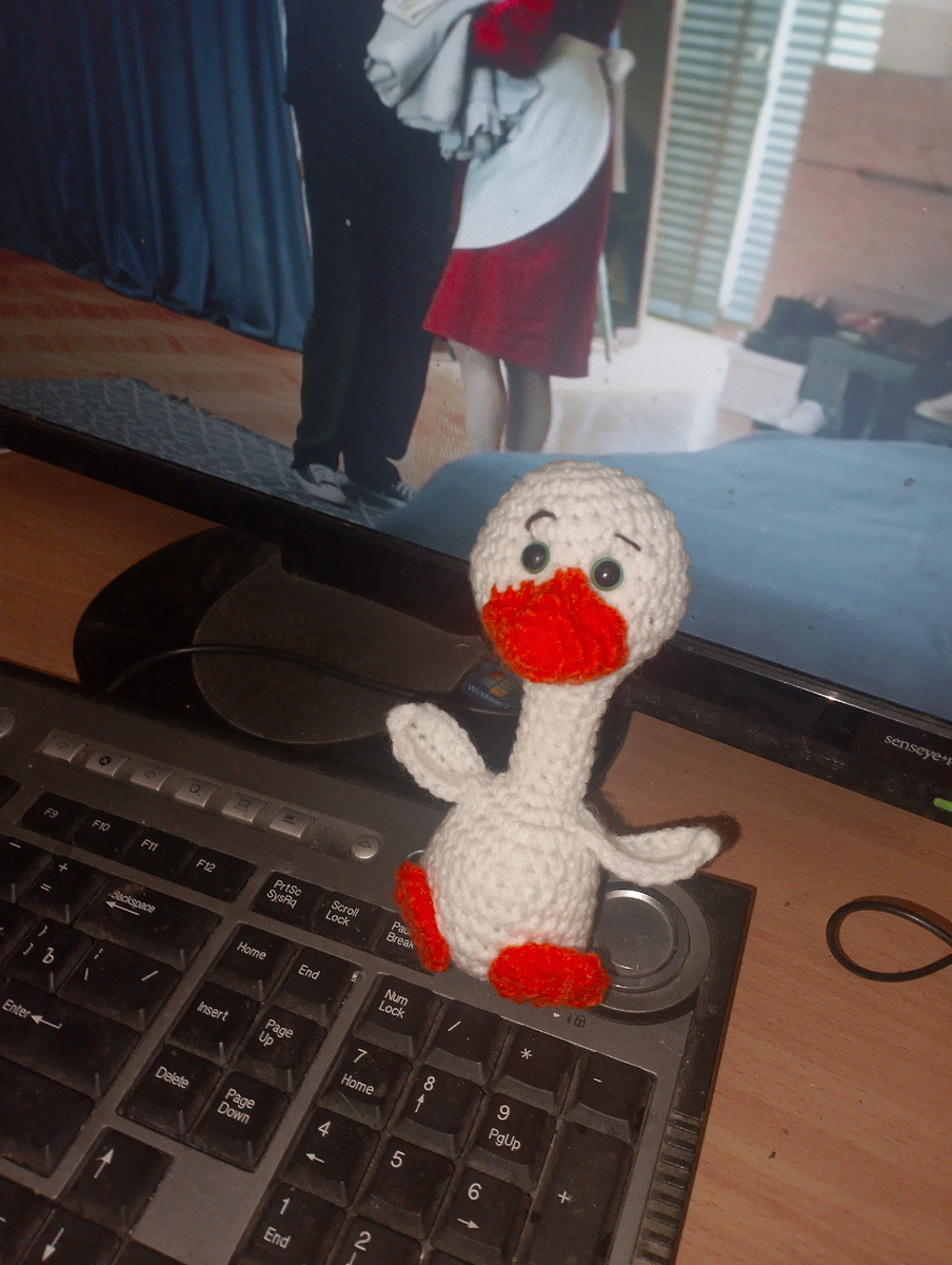 Я вяжу игрушки . Это моя работа 