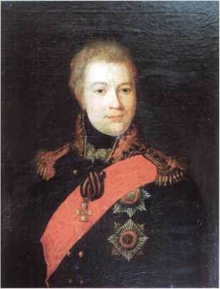 Адмирал Павел Васильевич Чичагов. Портрет кисти неизвестного художника начала XIX в. (ЦВММ).