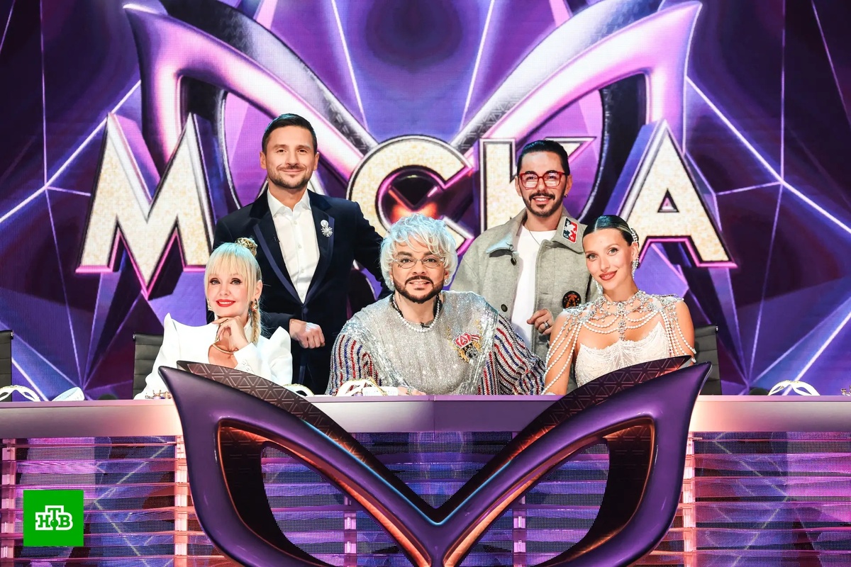 Кадры с шоу "Маска" на НТВ. Финал.