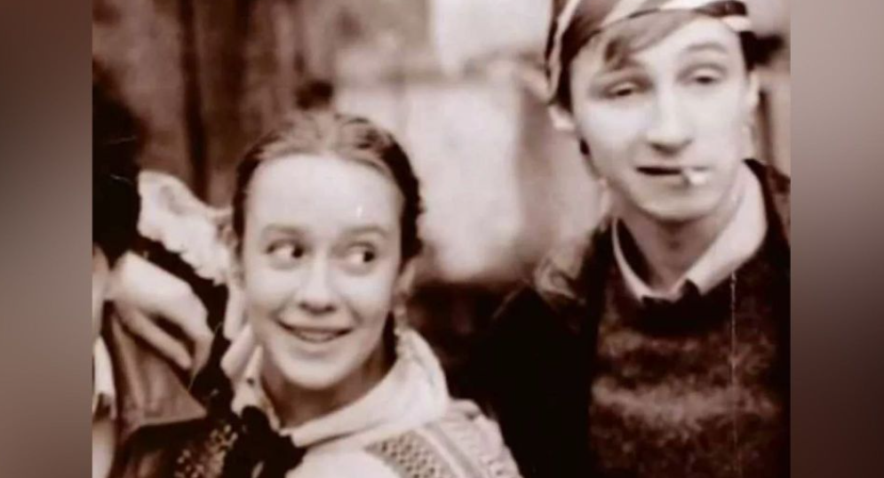Евгения Дмитриева и Андрей Кайков в молодости