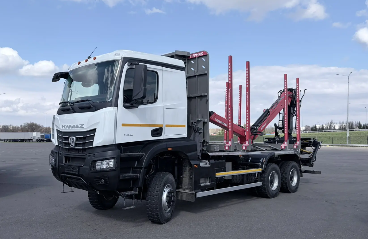 Сортиментовоз Пермяк на шасси Камаз К5