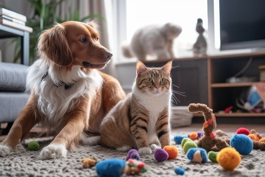 Могут ли собаки дружить с котами? Исследование межвидовых отношений