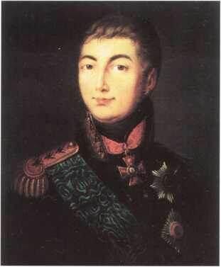 Адмирал маркиз Иван Иванович де Траверсе. Портрет кисти неизвестного художника начала XIX в. (ЦВММ). В 1811–1828 гг. маркиз И.И. де Траверсе возглавлял Морское министерство. По его предложению в 1813 г. состоялся перевод морских полков в сухопутное ведомство.