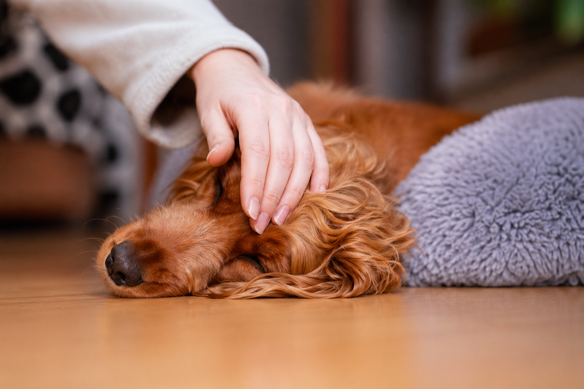 Больная собака 