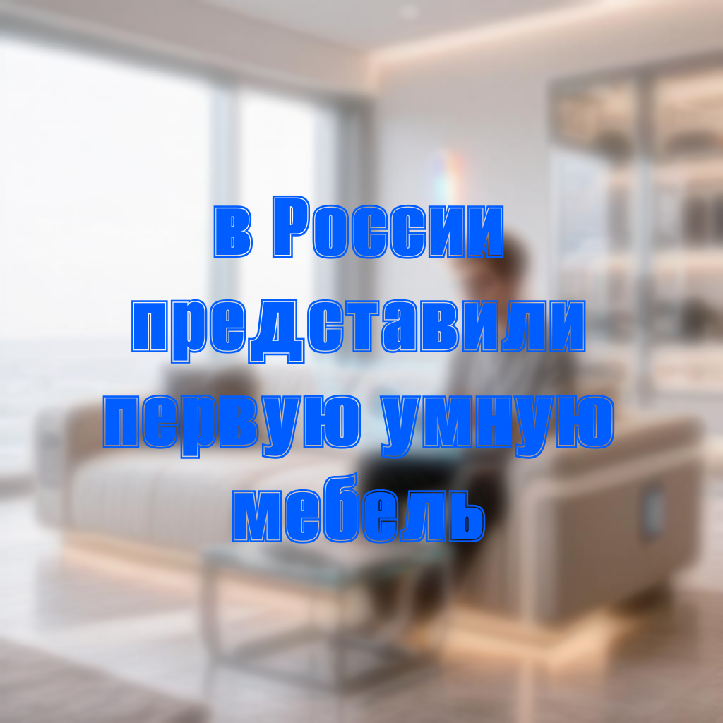 В России представили первую умную мебель.А именно в Москве 27 апреля в 2026 году, Российская компания (SmartHome Design) представила первую в стране коллекцию умной мебели с голосовым управлением и встроенными датчиками. Линейка включает шкафы, столы, диваны, которые подстраиваются под пользователя, напоминают о разминке и интегрируются в систему (уютного дома).Серийное производство стартует летом 2026 года.