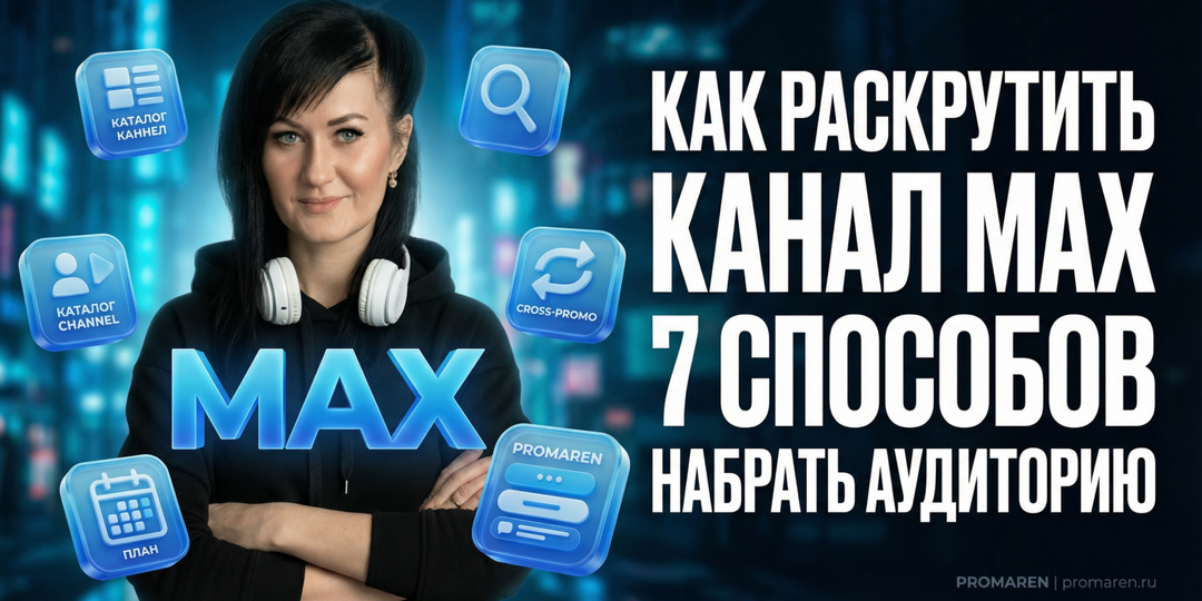 7 способов раскрутить канал MAX без рекламы
