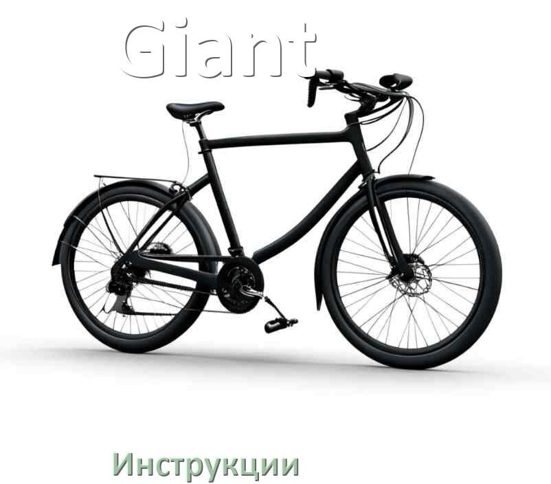 
Инструкция по эксплуатации велосипеда Giant руководство пользователя на русском