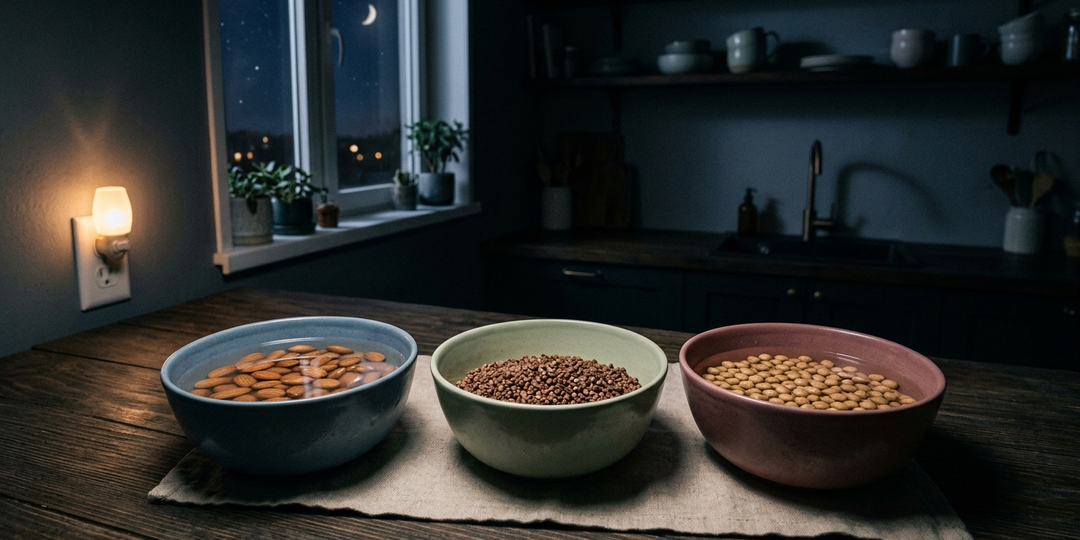 "Ворует" железо и кальций: 3 продукта, которые я замачиваю на ночь
