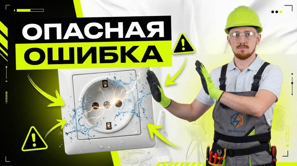    Как правильно выбрать влагозащищенную розетку для ванной 3DElectro