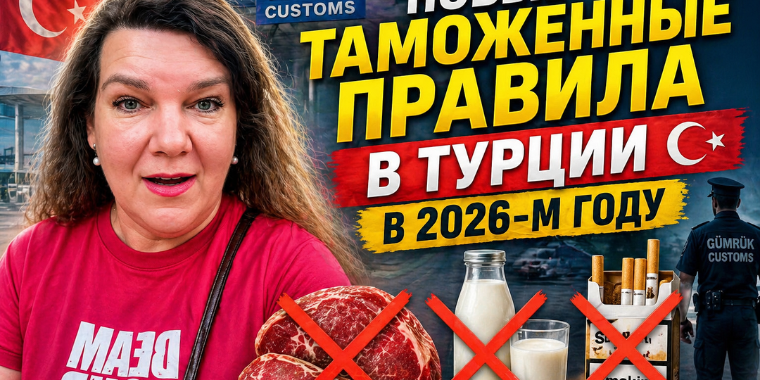 🧳 Что происходит с таможней в Турции в 2026 году