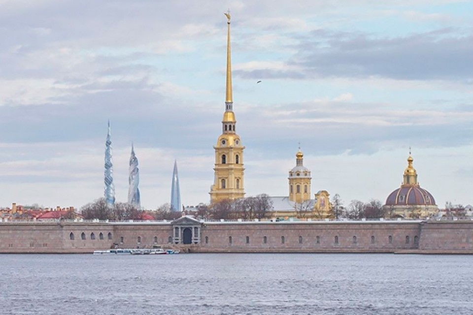    Вот так будет выглядеть кластер с Дворцовой набережной. Фото: «Институт современного государственного развития»