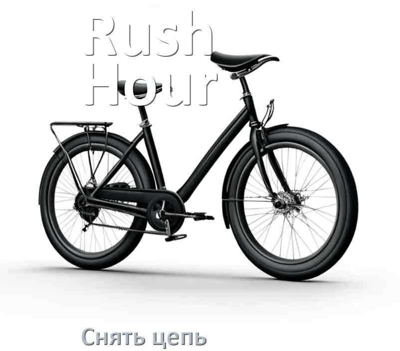 
Как снять цепь велосипеда Rush Hour без замка и выжимки