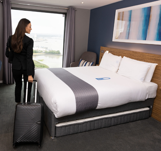 Travelodge’s Choose Your Room feature includes its SuperRooms