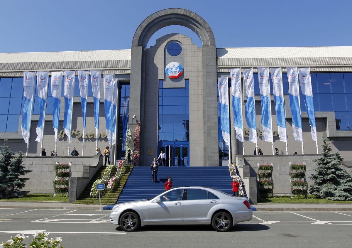 Выставочный комплекс "Ленэкспо" принимал крупнейшие российские выставки