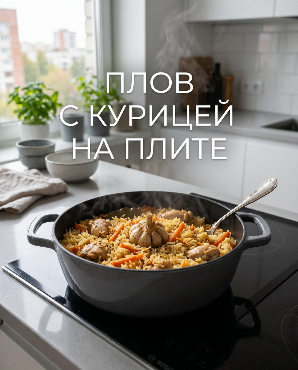 Плов с курицей