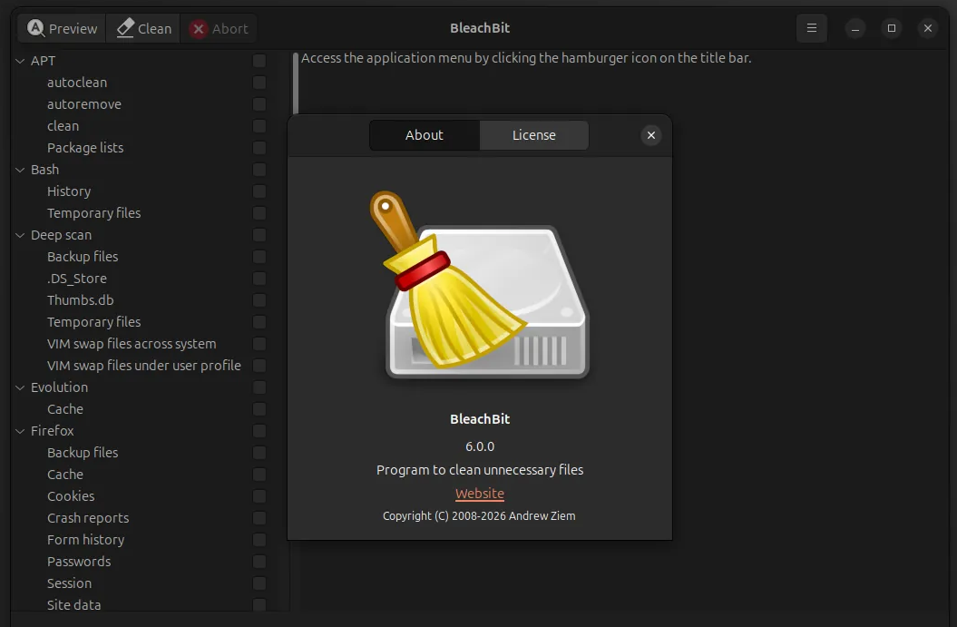 Релиз BleachBit 6.0.0: Масштабное обновление легендарного чистильщика