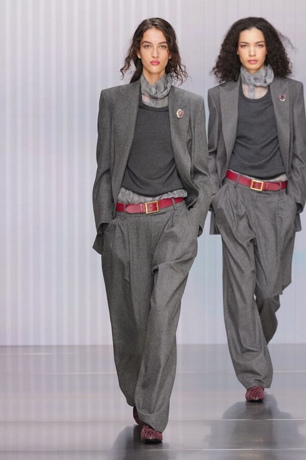Giorgio Armani осень-зима 2026-2027 Милан 1 марта 2026 года.