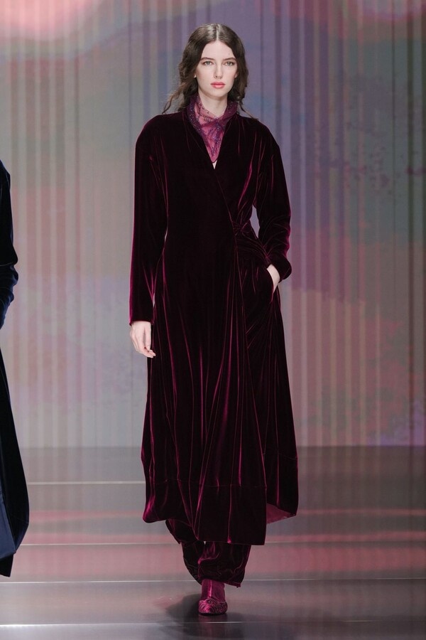 Giorgio Armani осень-зима 2026-2027 Милан 1 марта 2026 года.