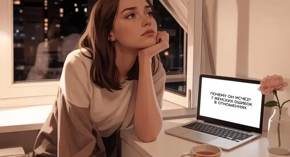 Почему он исчез? 🚩 7 ошибок, которые превращают женщину в «проходной вариант»
