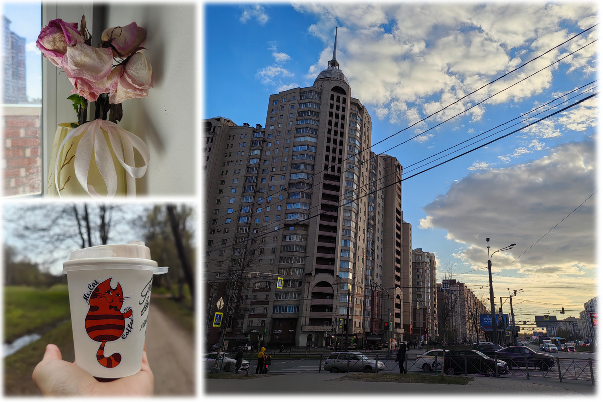 Фотоколлаж из личного архива / Санкт-Петербург / Апрель / 2026