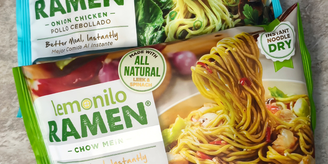 Пробую лапшу быстрого приготовления lemonilo ramen.