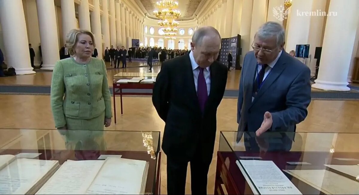    Фото: скриншот видео пресс-службы Кремля