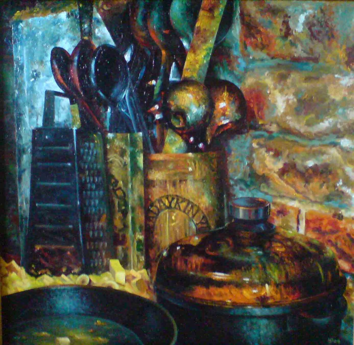 © Юрий Радайкин. Кухня. Холст, масло. 2009 г.